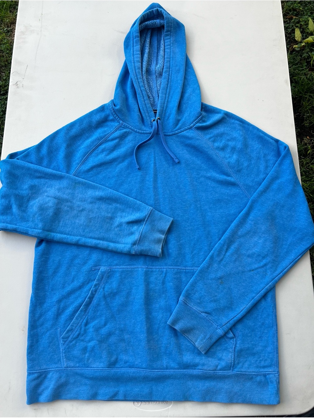 tek gear Bright Blue Zip-Up Hooded Sweatshirt